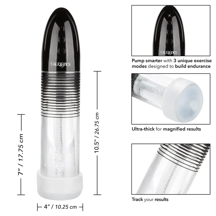 CalExotics Male Sex Toys Optimum Series Executive Automatic Smart Pump CalExotics Male Sex Toys Optimum Series Executive Automatic Smart Pump
