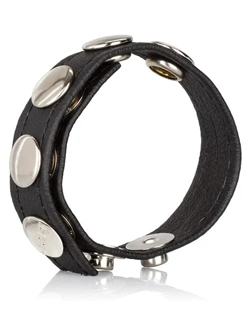 Colt Leather CB Strap 5 Snap Fastener Black CalExotics Anal Colt Leather CB Strap 5 Snap Fastener Black CalExotics Anal