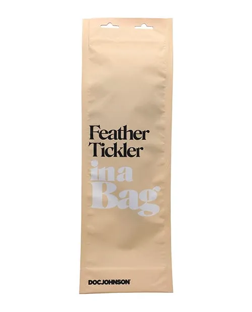 Doc Johnson Anal In A Bag Feather Tickler Black Doc Johnson Anal In A Bag Feather Tickler Black