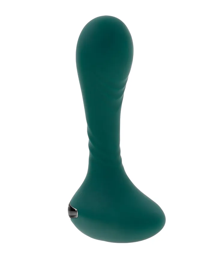 Gender X Goes Anywhere Vibrating Silicone Plug Teal Gender X Anal