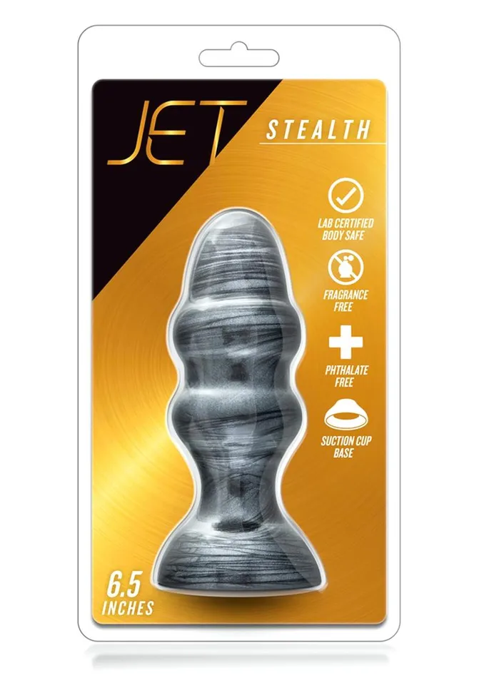 Anal Jet Jet Stealth Butt Plug Carbon Metallic
