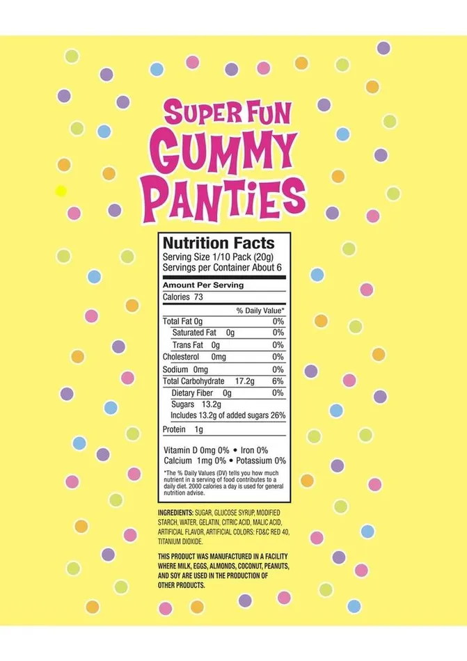 Candyprints Candy Candyprints Super Fun Penis Gummy Bikini Male Sex Toys