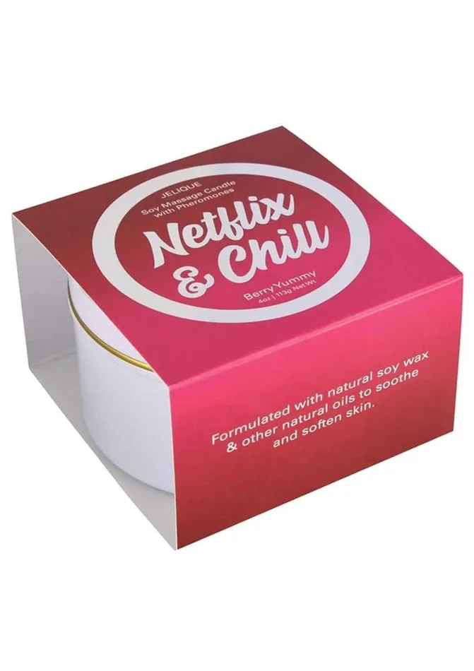 Jelique Couples Jelique Massage Candle Pheromone Netflix and Chill Very Yummy