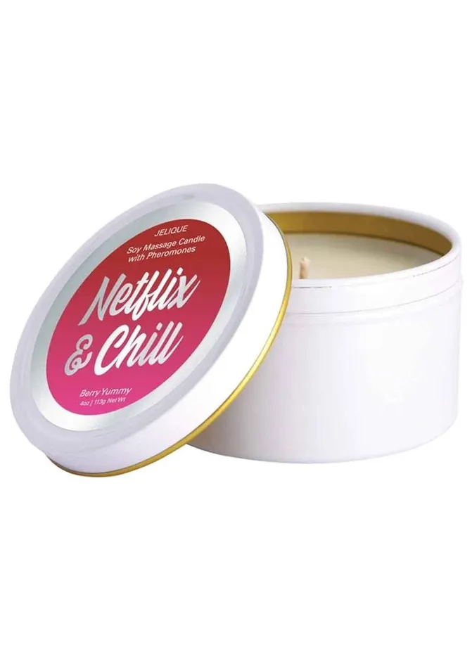 Jelique Couples Jelique Massage Candle Pheromone Netflix and Chill Very Yummy