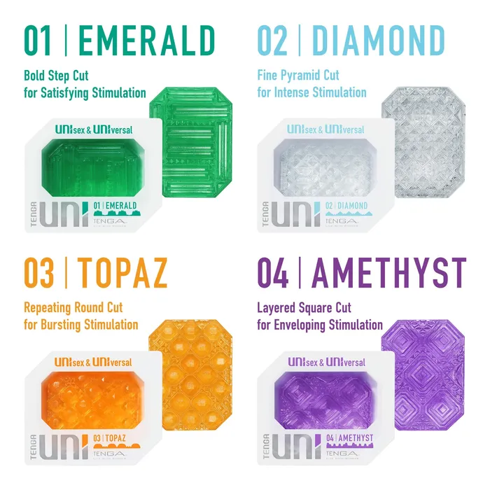 TENGA STORE EUROPE Vibrators UNI EMERALD