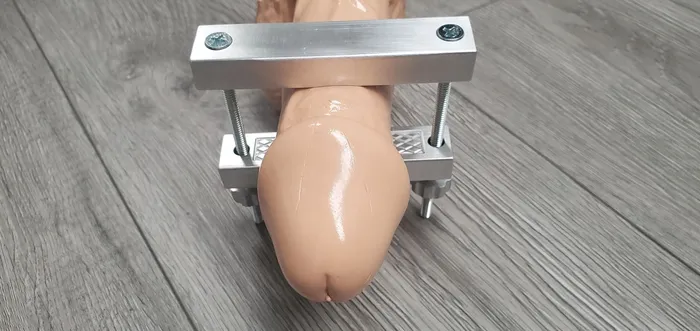 The Cock Bar Penis Crusher Pussy Clamp Ballisticmetal Male Sex Toys
