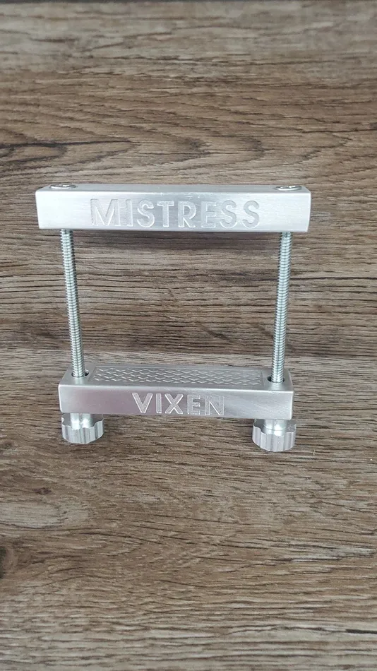 The Cock Bar Penis Crusher Pussy Clamp Ballisticmetal Male Sex Toys
