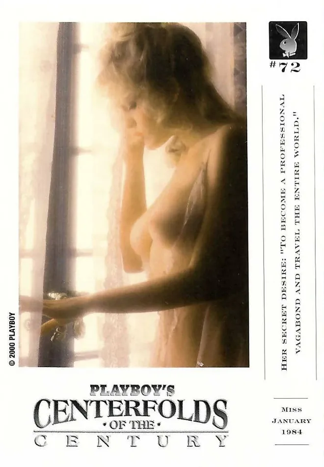 Anal Greenthunderbirds Cards Playboy Centerfolds of the Century 72 Penny Baker