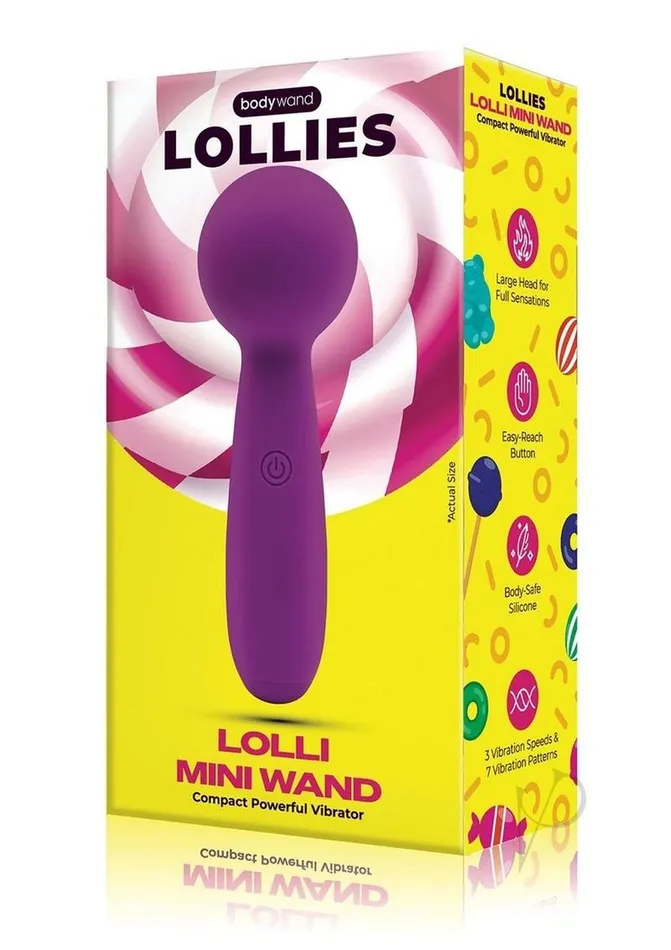 Bodywand Mini Lollies Purple Bodywand Vibrators