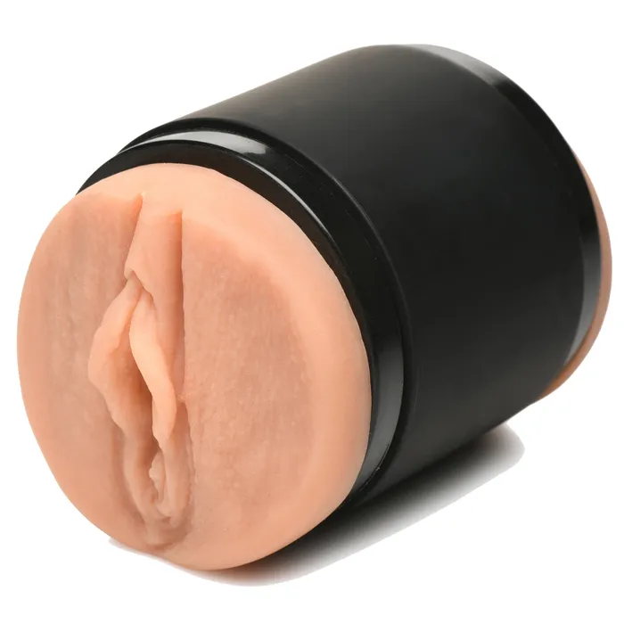 Double Shot Mouth And Pussy Stroker Curve Toys Male Sex Toys