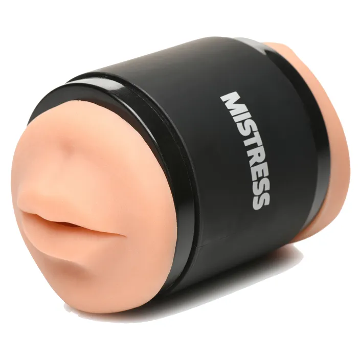 Double Shot Mouth And Pussy Stroker Curve Toys Male Sex Toys