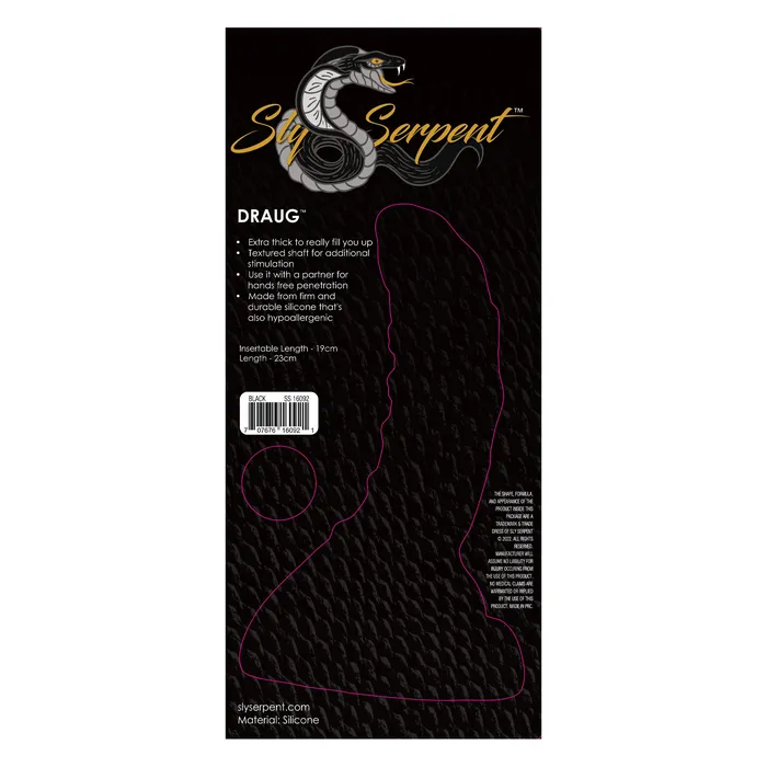 HXMN Sly Serpent Purple Draug Vibrators