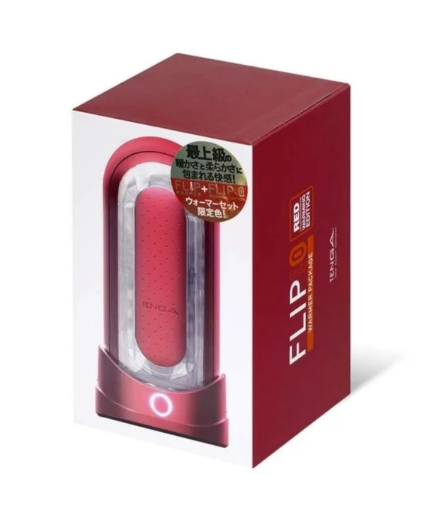 BLITZWERKS Anal CLEARANCE Tenga Flip Zero Red Warming