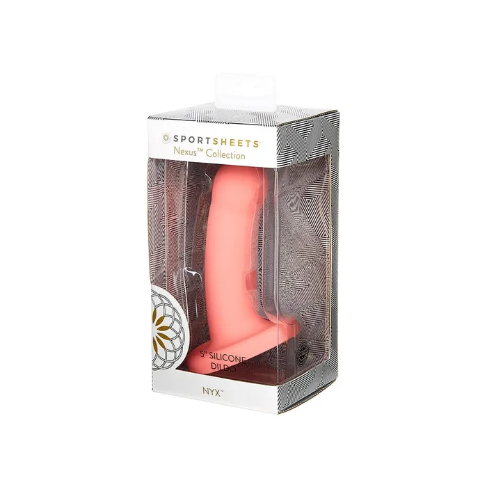 Dildos Sportsheets Sportsheets Nexus Nyx 5 Silicone Dildo Coral