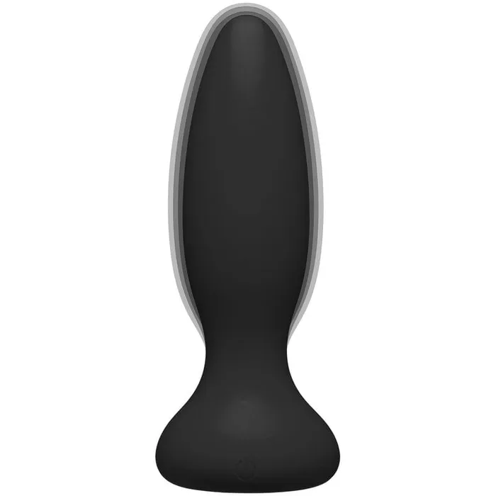 Doc Johnson Male Sex Toys Doc Johnson APlay Adventurous Vibrating Silicone Black Anal Plug with Remote