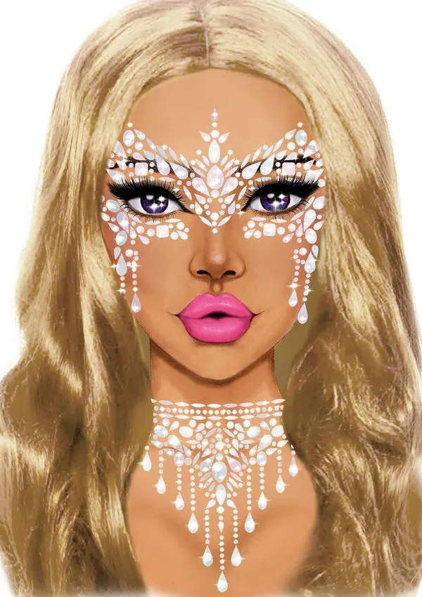 Leg Avenue Masquerade Mask Rhinestone StickOn Jewels Female Sex Toys