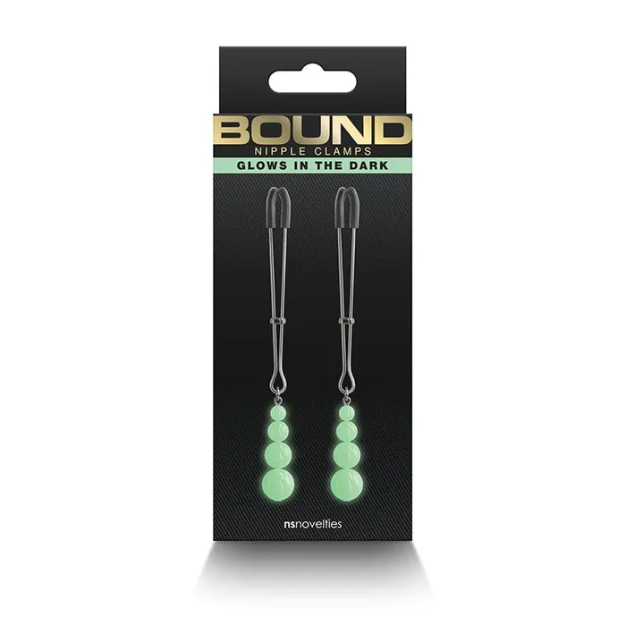 NS Novelties G2 Bound Nipple Clamps Gunmetal NS Novelties Vibrators