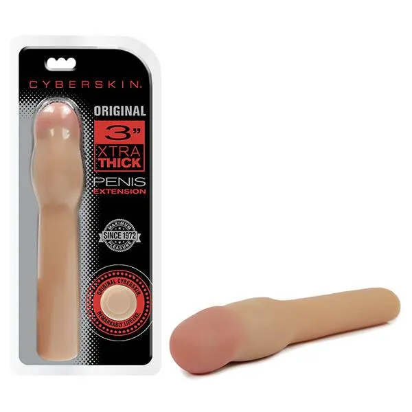 Topco Male Sex Toys CYBERSKIN XTRA THICK VIBRATING PENIS EXTENSION Topco Male Sex Toys CYBERSKIN XTRA THICK VIBRATING PENIS EXTENSION