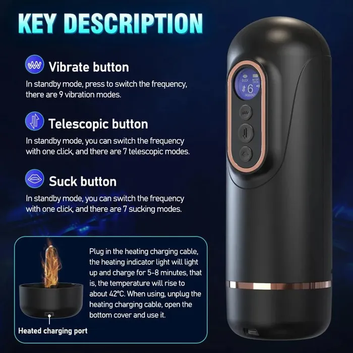 5In1 Thursting Male Blowjob Machine Xinghaoya Female Sex Toys