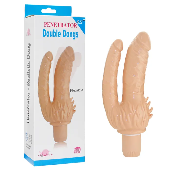 Female Sex Toys Howells Co Ltd Penetrator Double Dongs Realistic Multispeed DP Vibrator