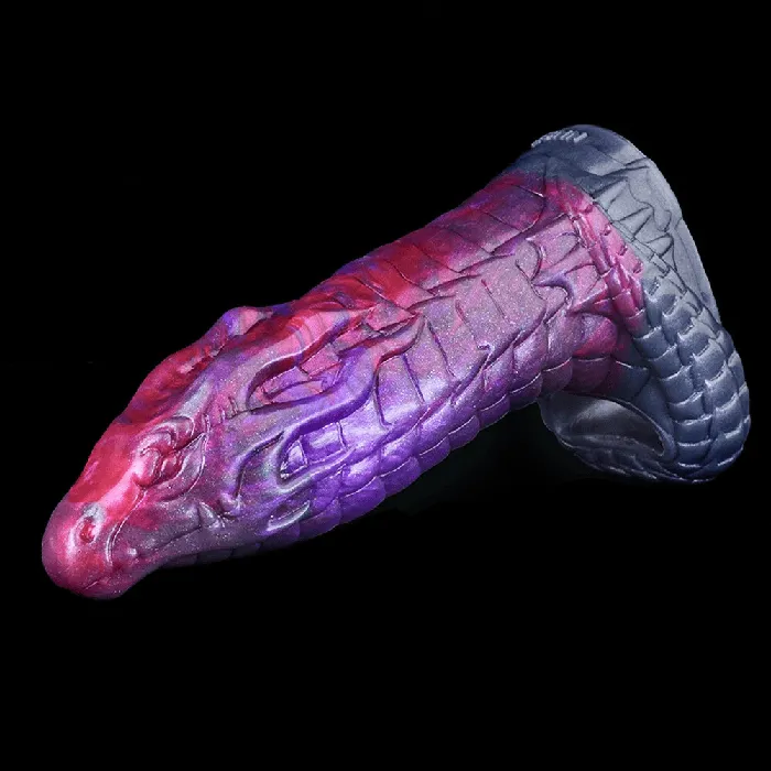 Adalinda Noble Serpent Fantasy Sheath Dragon Cock Sleeve Extender DirtyToyz Male Sex Toys