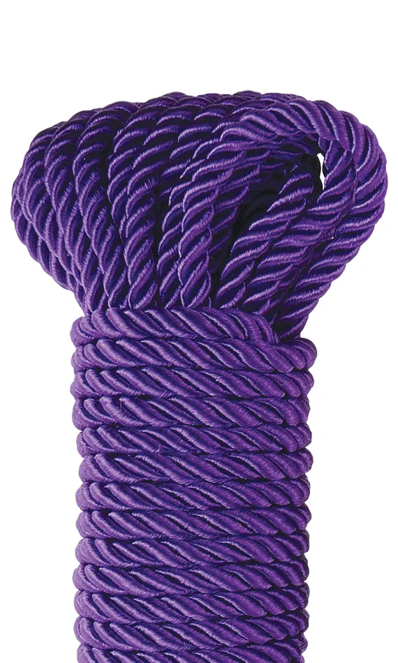 Couples Pipedream Fetish Fantasy Series Deluxe Silky Rope Purple