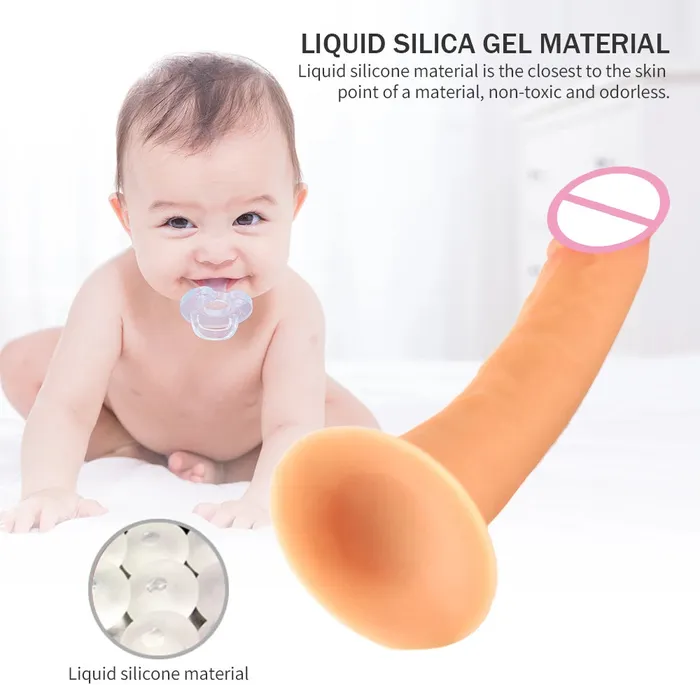 Finger Shape Anal Dildo Soft Silicone Small Dildo Butt Plug Domlust Anal