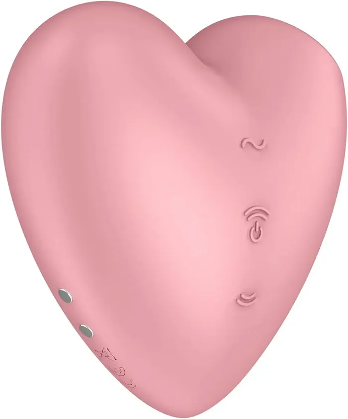 Satisfyer Cutie Heart Pink Heart Vibrator Sex Toy Satisfyer Vibrators