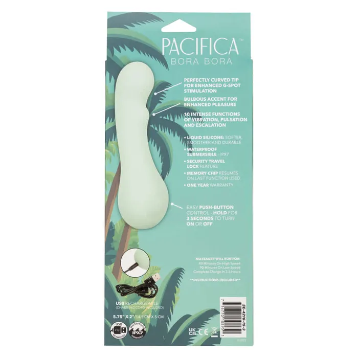Vibrators CalExotics Pacifica Bora Bora Green Vibrators CalExotics Pacifica Bora Bora Green