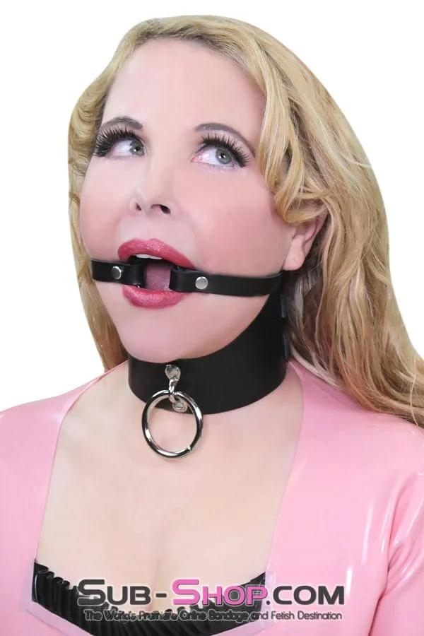 1442ASM Smooth Plastic Ring Gag Small Ring Autumn Male Sex Toys