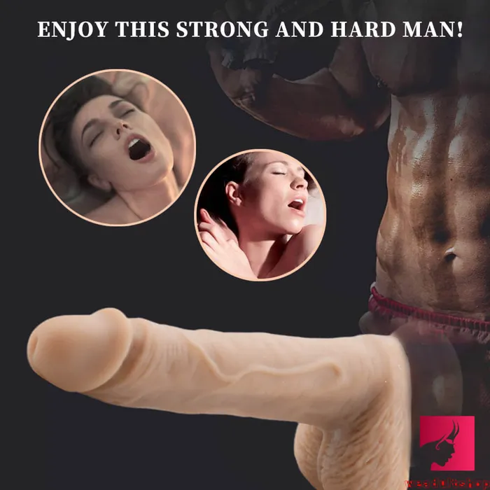 708in Flexible Silicone Double Layer Dildo Sex Toy For Anus Love Weadultshop Dildos