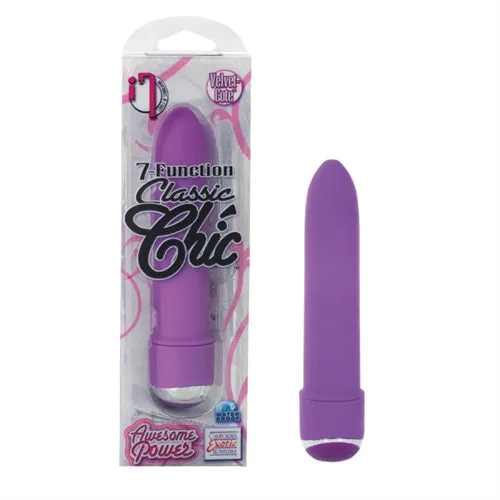 7Function Silky Soft Waterproof Vibrator for Exciting Adventures Calexotics Female Sex Toys