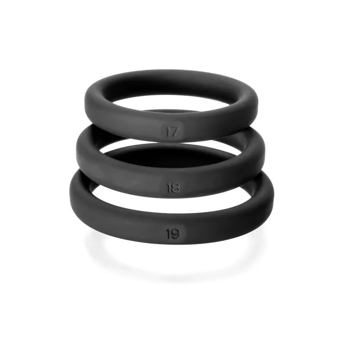Anal Perfect Fit Xact Fit 3 Premium Silicone Rings 17 18 19