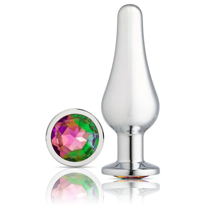 Cloud 9 Novelties Rainbow Gem Anal Plug for Shiny Fun and Easy Use Anal