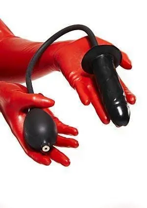 Denber Rubber Dildos 3330D Inflatable Latex Rubber Dildo 45 LAST CHANCE Final Closeout