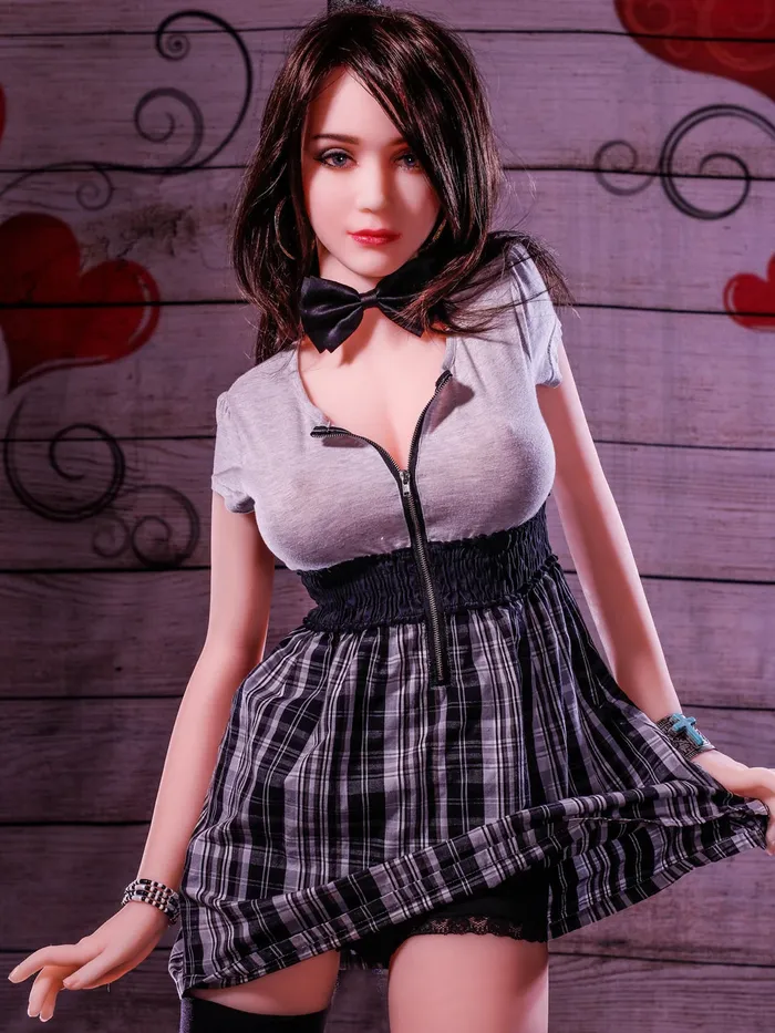 F3841161cm5ft3 F Cup Innocent Pure Big Eyes TPE Sex Doll HR Doll HR Doll Male Sex Toys