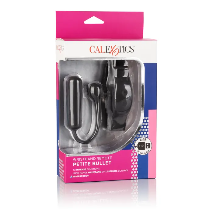 Female Sex Toys Calexotics Petite Bullet Adventure Wristband Remote Vibrator for Exciting Discreet Fun