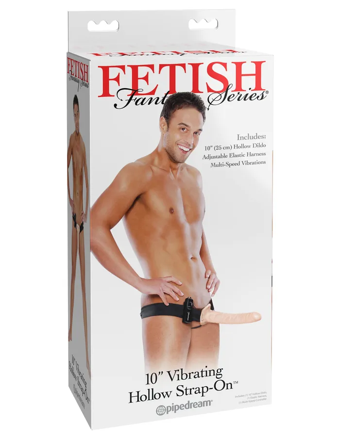 Female Sex Toys Pipedream Fetish Fantasy Series 10 Inch Vibrating Hollow Strapon Flesh Female Sex Toys Pipedream Fetish Fantasy Series 10 Inch Vibrating Hollow Strapon Flesh