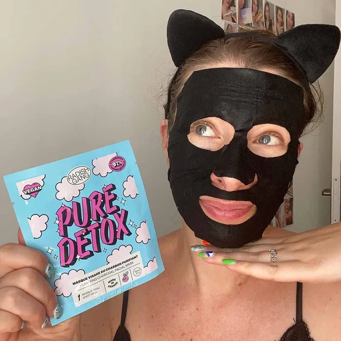 Female Sex Toys Radish Gang Pure detox Maschera viso purificante in tessuto Female Sex Toys Radish Gang Pure detox Maschera viso purificante in tessuto