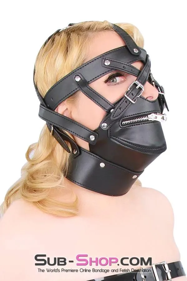 Idea Male Sex Toys 4458BD Severe Restriction Mask Posture Trainer