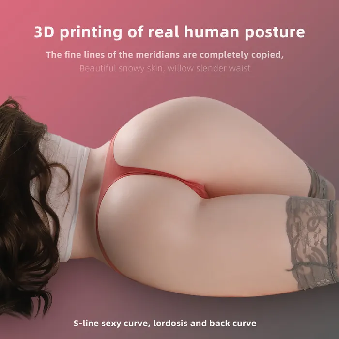 Male Sex Toys Dang Xia T51880cm68lbs Luxury Full Silicone Ass BBW Sex Doll TorsoNice Ass For doggystyle