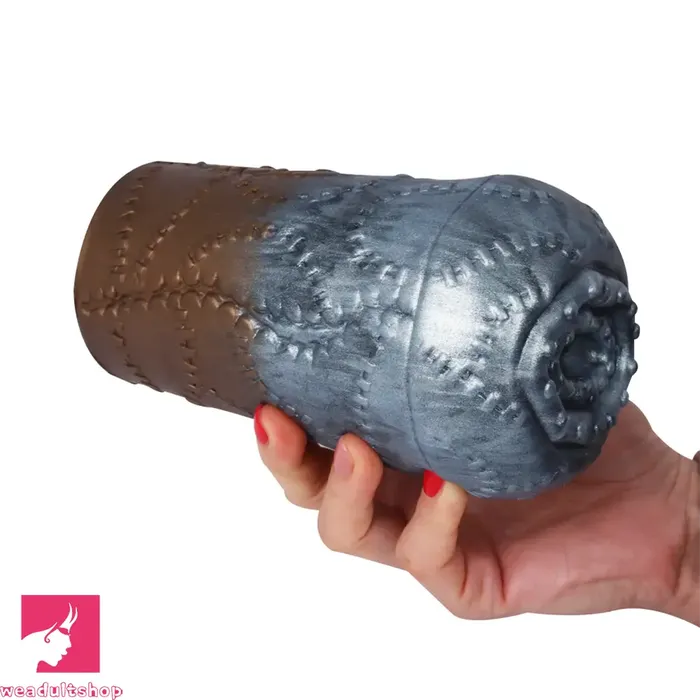 Male Sex Toys Fantasy Vaginal Monster Animal Metallic Pocket Pussy Sex Toy Weadultshop
