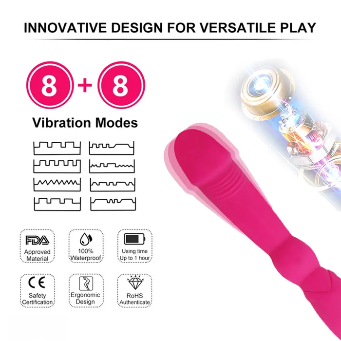 mysite Female Sex Toys double penatration dildo Lesbian Vibrator