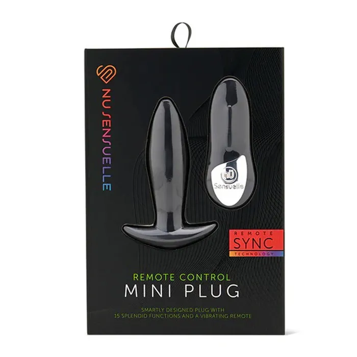 Nu Sensuelle Anal Nu Sensuelle Remote Control MiniPlug Black