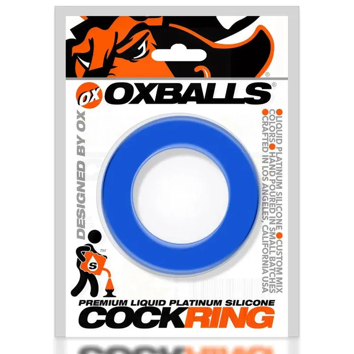 PigRing Comfort Cockring Police Blue Oxballs Vibrators PigRing Comfort Cockring Police Blue Oxballs Vibrators